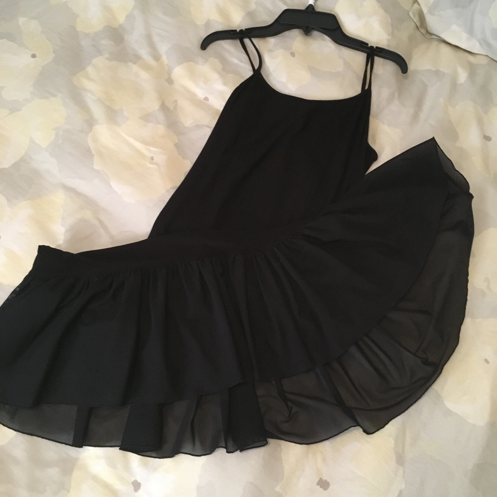 Black full length sundress